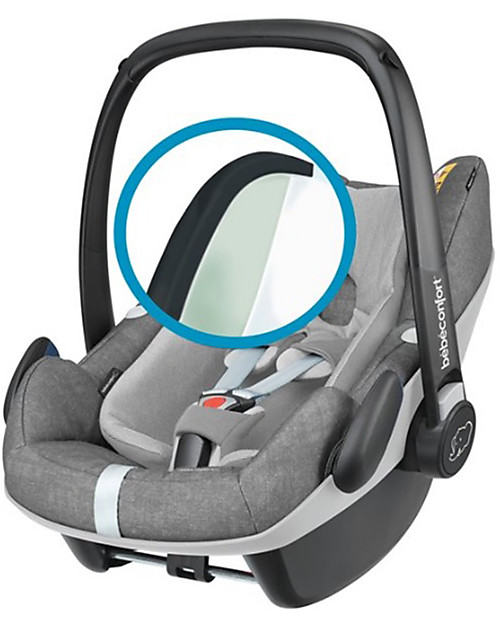 Bebe Confort Maxi Cosi Pebble Plus Car Seat 0 I Size Nomad Grey 0 12 Months I Size R129 Approved Unisex Bambini