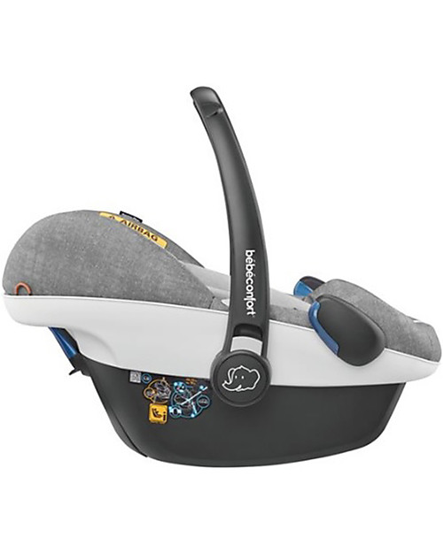 Bebe Confort Maxi Cosi Pebble Plus Car Seat 0 I Size Nomad Grey 0 12 Months I Size R129 Approved Unisex Bambini