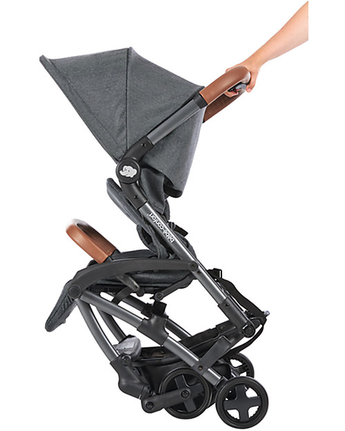 Bebe Confort Maxi Cosi Stroller Laika2 Sparkling Grey From Birth To 3 5 Years Super Urban Unisex Bambini