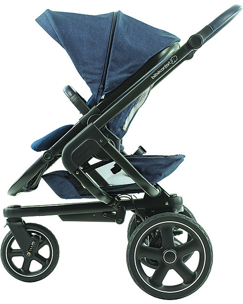 Bebe Confort Maxi Cosi Stroller Nova 3 Wheels Nomad Blue Up To 3 5 Years Hands Free Folding Unisex Bambini