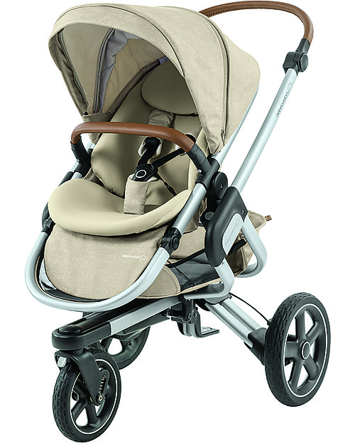 Bebe Confort Maxi Cosi Stroller Nova 3 Wheels Nomad Sand Up To 3 5 Years Hands Free Folding Unisex Bambini