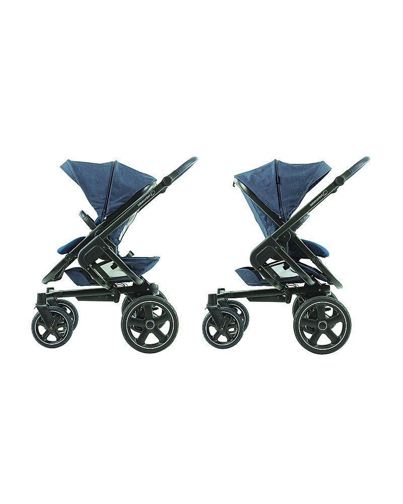 Bebe Confort Maxi Cosi Stroller Nova 4 Wheels Nomad Blue Up To 3 5 Years Hands Free Folding Unisex Bambini