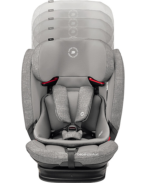 MAXI COSI Siège auto évolutif Titan i-Size, Groupe 1/2/3, Isofix, de 15  mois à 12 ans, Basic Grey