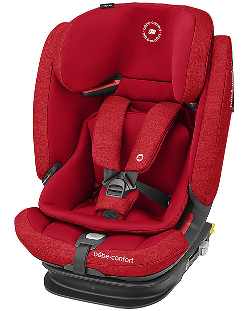 Bebe Confort Maxi Cosi Titan Pro Car Seat Isofix Group 1 2 3 Nomad Red From 9 Months To 12 Years Girl