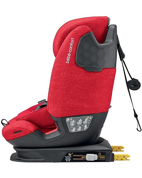 Bebe Confort Maxi Cosi Titan Pro Car Seat Isofix Group 1 2 3 Nomad Red From 9 Months To 12 Years Girl