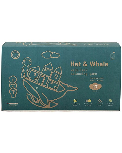 Babai Toys Wooden Balance Toy - Stories from the Sea - from 3 Years  Aged - for Whole Family Wooden Blocks and Construction Sets
