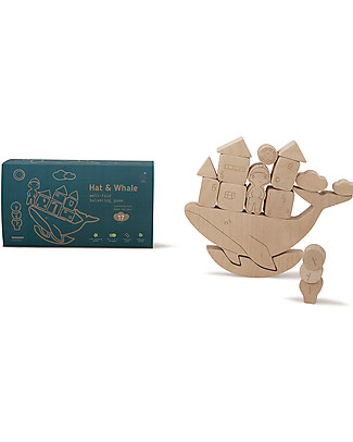 Babai Toys Wooden Balance Toy - Stories from the Sea - from 3 Years Aged - for Whole Family Wooden Stacking Toys