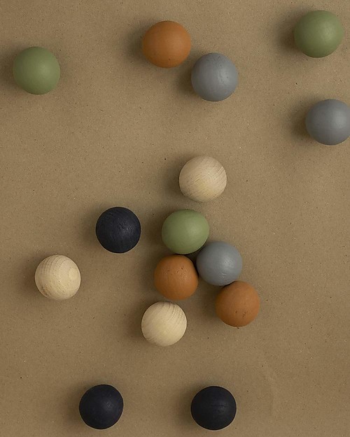 Babai Toys Wooden Petanque Game - for Whole Family Outdoor Games and Toys_