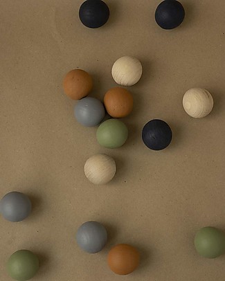 Babai Toys Wooden Petanque Game - for Whole Family Travel Games