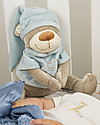 Babiage Babiage Doodoo Bear, Light Blue - Repeat the Womb Sound! Soft Toys