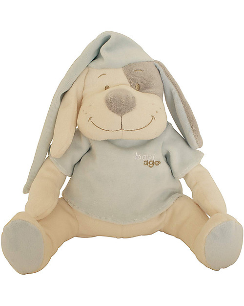 Babiage Babiage Doodoo Dog, Light Blue - Repeat the Womb Sound! Soft Toys