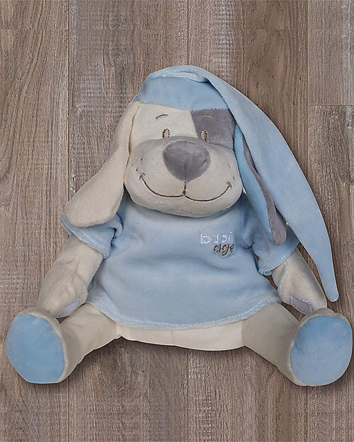 Babiage Babiage Doodoo Dog, Light Blue - Repeat the Womb Sound! Soft Toys