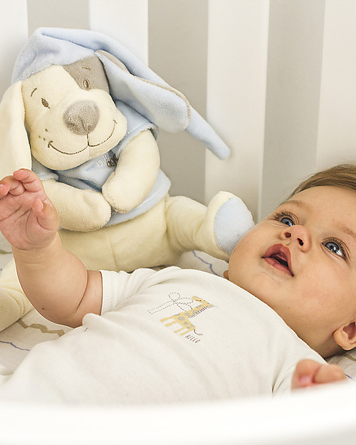 Babiage Babiage Doodoo Dog, Light Blue - Repeat the Womb Sound! Soft Toys