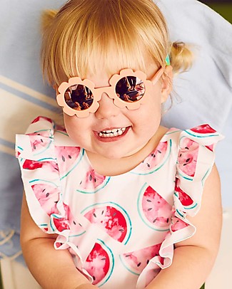 Babiators Blue Series Sunglasses - The Flower Age 3-5 - 100% Protezione UVA e UVB Sunglasses