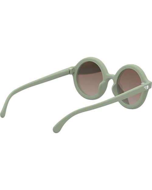 Babiators Euro Round Sunglasses - Sage Green - 100% UVA and UVB Protection Sunglasses