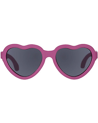Babiators Hearts Sunglasses Heartbreaker - Hot Pink - 100% UV Protection - 1 Years Lost & Found Guarantee Sunglasses