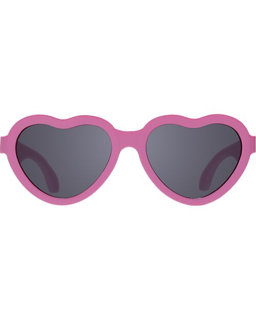 Babiators Hearts Sunglassess - Paparazzi Pink - Smoke Lenses - 100% UV Protection Sunglasses