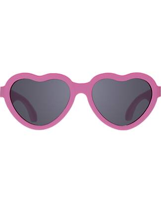 Babiators Hearts Sunglassess - Paparazzi Pink - Smoke Lenses - 100% UV Protection Sunglasses
