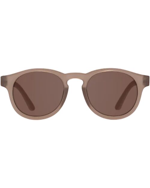 Babiators Keyhole Sunglasses - Cocoa Cloud - Amber Lens - 100% UV Protection Sunglasses