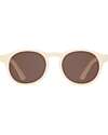 Babiators Keyhole Sunglasses - Sweet Cream - Amber Lens - 100% UV Protection Sunglasses