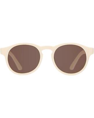 Babiators Keyhole Sunglasses - Sweet Cream - Amber Lens - 100% UV Protection Sunglasses