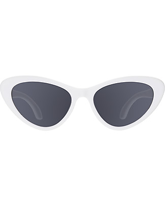 Babiators Original Cat-Eye Sunglasses - Wicked White - 100% UVA and UVB Protection Sunglasses