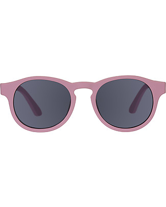 Babiators Original Keyhole Sunglasses - Pretty In Pink - 100% UVA and UVB Protection Sunglasses
