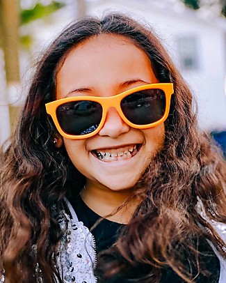 Babiators Original Navigator Sunglasses - Orange Crush 3-5 - 100% UVA and UVB Protection Sunglasses