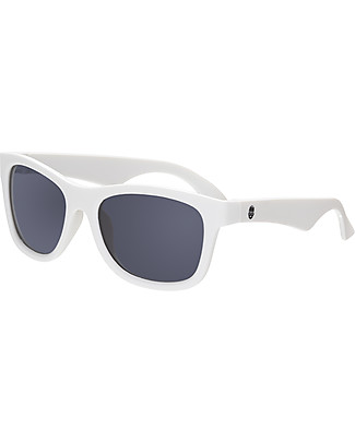 Babiators Original Navigator Sunglasses - Wicked White Age - 100% UVA and UVB Protection Sunglasses