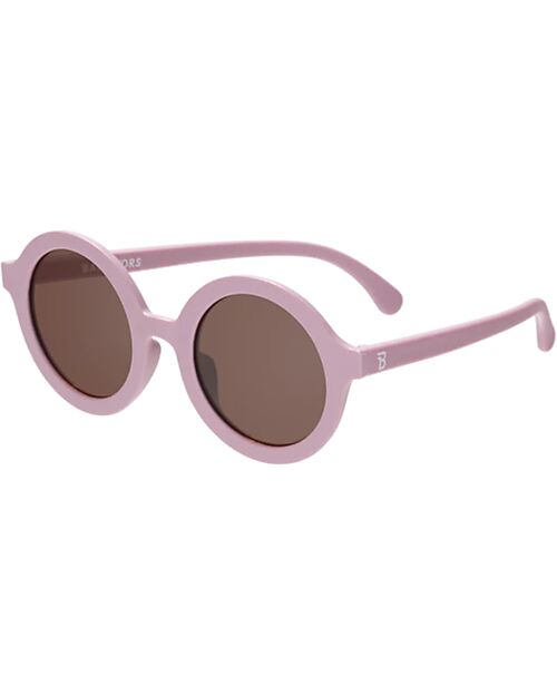 Babiators Original Round Sunglasses - Playfully Plum - 100% UVA and UVB Protection Sunglasses