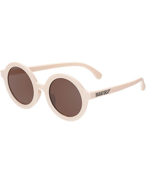 Babiators Original Round Sunglasses - Sweet Cream - 100% UVA and UVB Protection Sunglasses