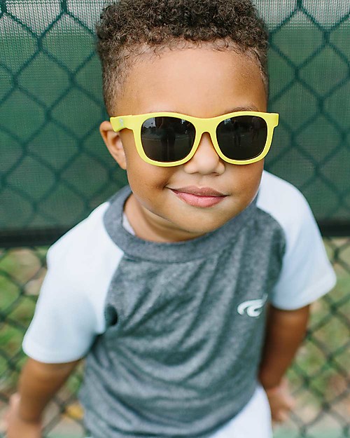 Babiators Sunglasses Original Navigartors, Hello Yellow - 100% UV Protection - 1 Years Lost & Found Guarantee Sunglasses