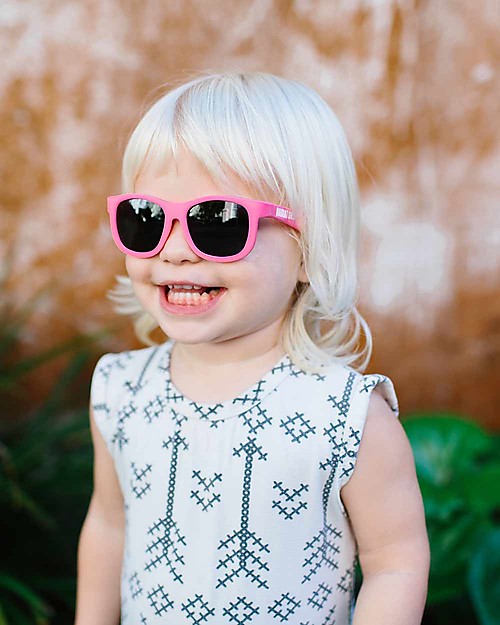 Babiators Sunglasses Original Navigators - Think Pink - 100% UV Protection - 1 Years Lost & Found Guarantee Sunglasses