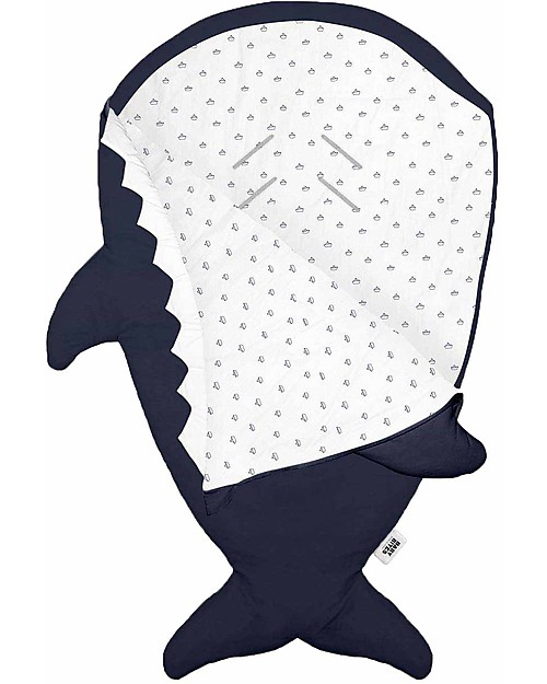 Baby Bites Constellations Summer Baby Sleeping Bag - Blue Navy - Organic Cotton - TOG 2.5 Sleeping Bags