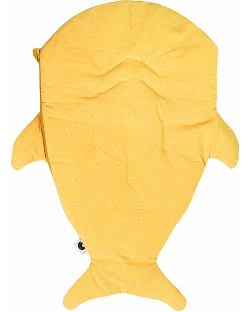 Baby Bites Constellations Summer Baby Sleeping Bag - Yellow - Organic Cotton - TOG 2.5 Sleeping Bags
