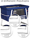 Baby Home Air Cot - Red - Super light, transportable  Also has wheels or can rock Travel Cots