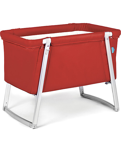 Baby Home Dream Cot - Red - Super light, transportable Also has wheels or can rock Cribs & Moses Baskets