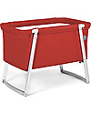 Baby Home Dream Cot - Red - Super light, transportable Also has wheels or can rock Cribs & Moses Baskets