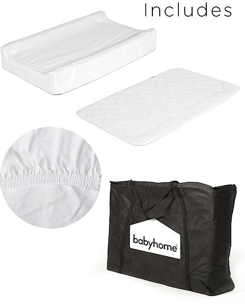 Baby Home Dream Cot - Red - Super light, transportable Also has wheels or can rock Cribs & Moses Baskets