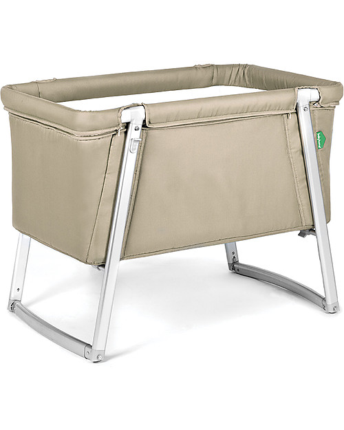 Baby Home Dream Cot - Sand - Super light, transportable Also has wheels or can rock Cribs & Moses Baskets