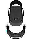 Baby Home Nest Kit for Baby Home Vida Stroller, Black/Silver - Lets you use your stroller from birth! Pram Systems