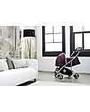 Baby Home Nest Kit for Baby Home Vida Stroller, Purple - Lets you use your stroller from birth! Pram Systems