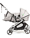 Baby Home Nest Kit for Baby Home Vida Stroller, Sand - Lets you use your stroller from birth! Pram Systems