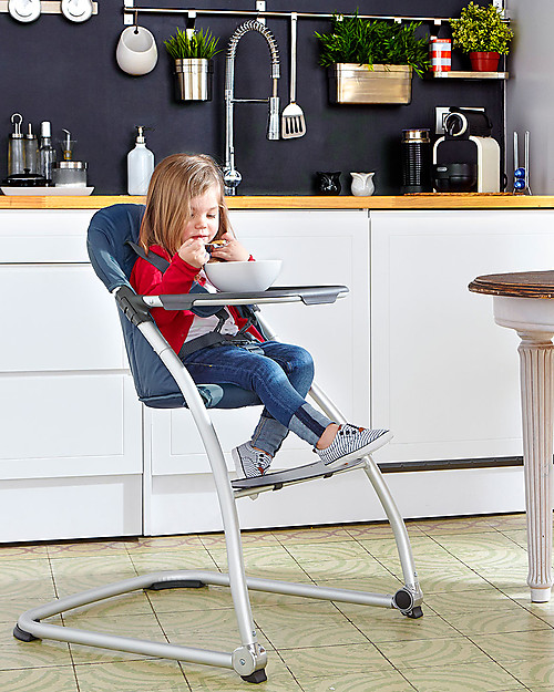 Baby Home Taste Highchair - Graphite - Light and Space-saving! High Chairs