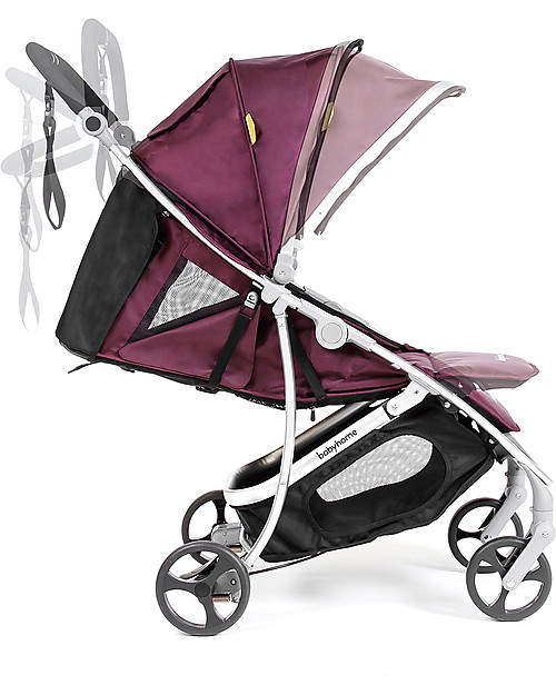 Baby Home Vida Stroller, Black/Klein - Light and compact! unisex (bambini)