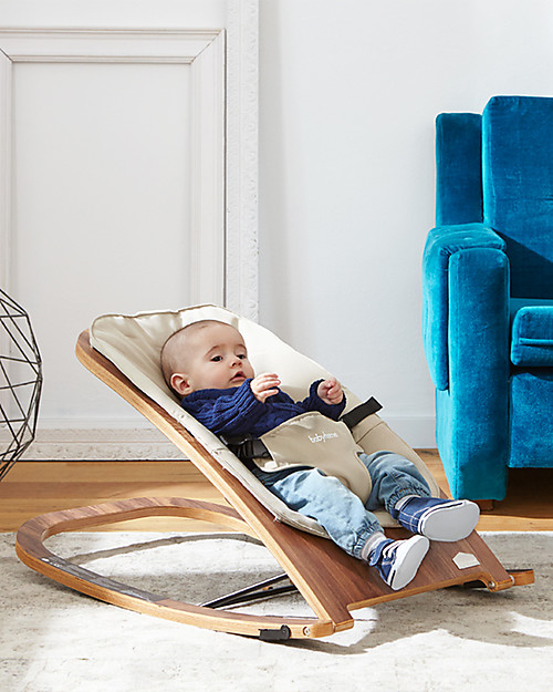 Baby wooden rocker best sale