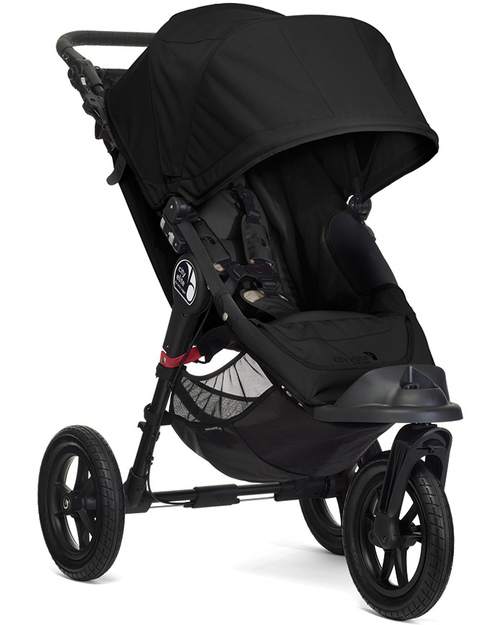 Baby jogger city elite sales single black