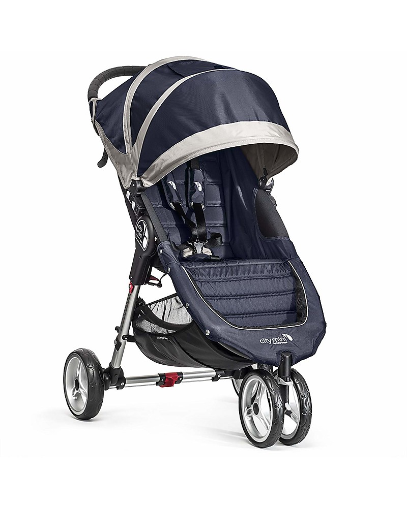 Baby Jogger City Mini 3 Baby Stroller - Navy Blue/Gray - Quick Fold  Technology - For City Life! unisex (bambini)