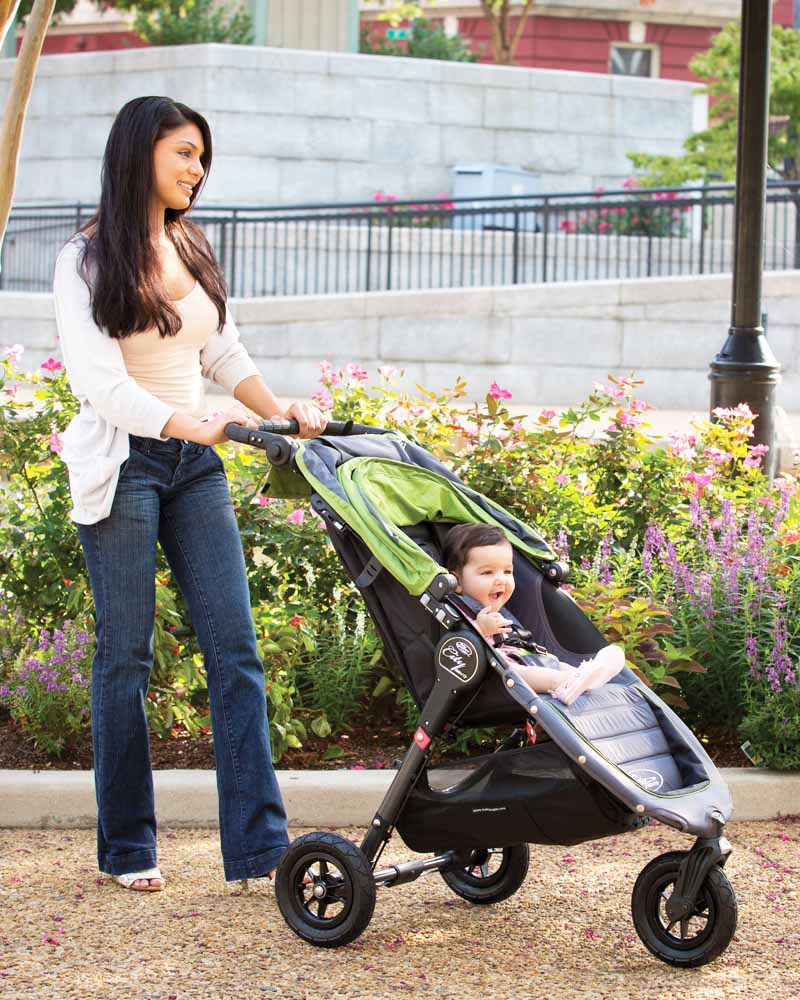 Baby Jogger City GT Baby Stroller - Quick Fold Technology - For All Terrains! unisex (bambini)
