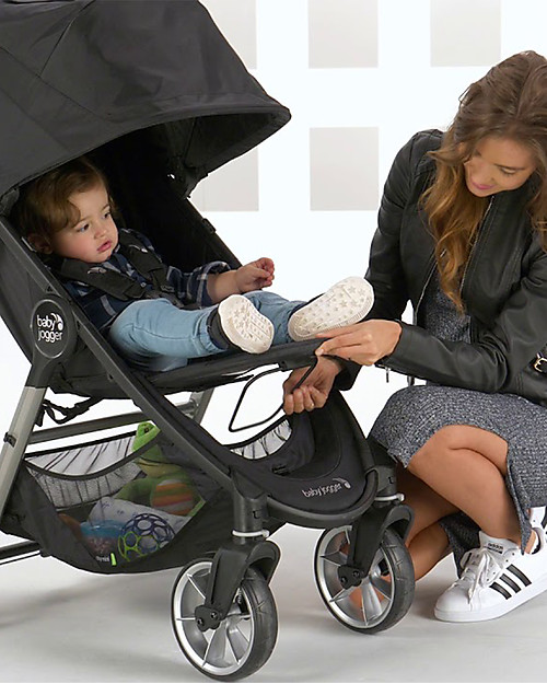 Baby Jogger City Mini 2 Baby Stroller, Jet - 4 Wheels and No Bulk! Lights Strollers